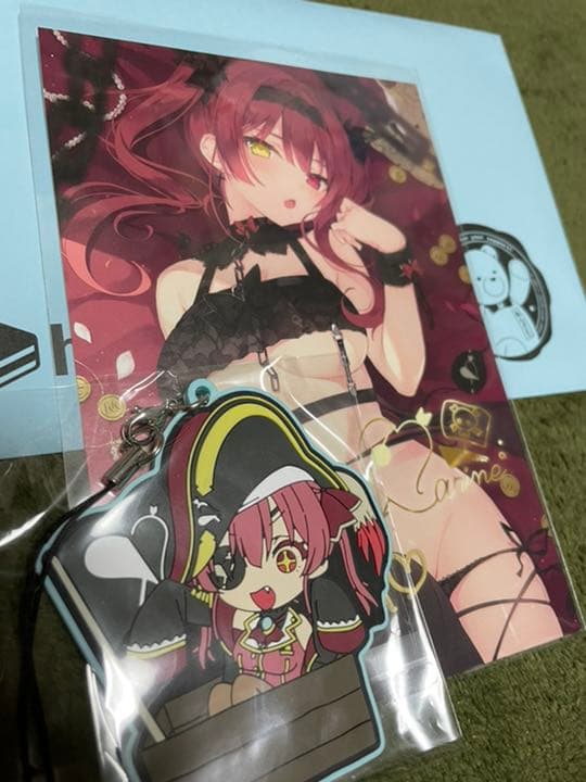 宝鐘マリン直筆サインセット