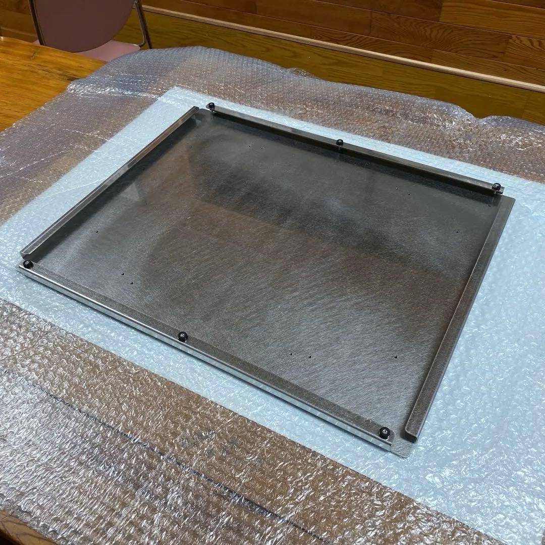 happyinuselfステンレス犬用トイレ ワイド55cmx44cmクリップ付