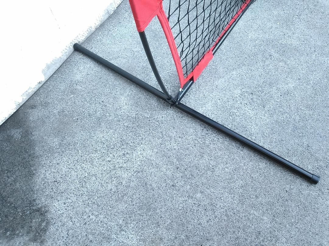 バッティングネット 大型 ティー付き ティーバッティング 野球 練習器具 ◇