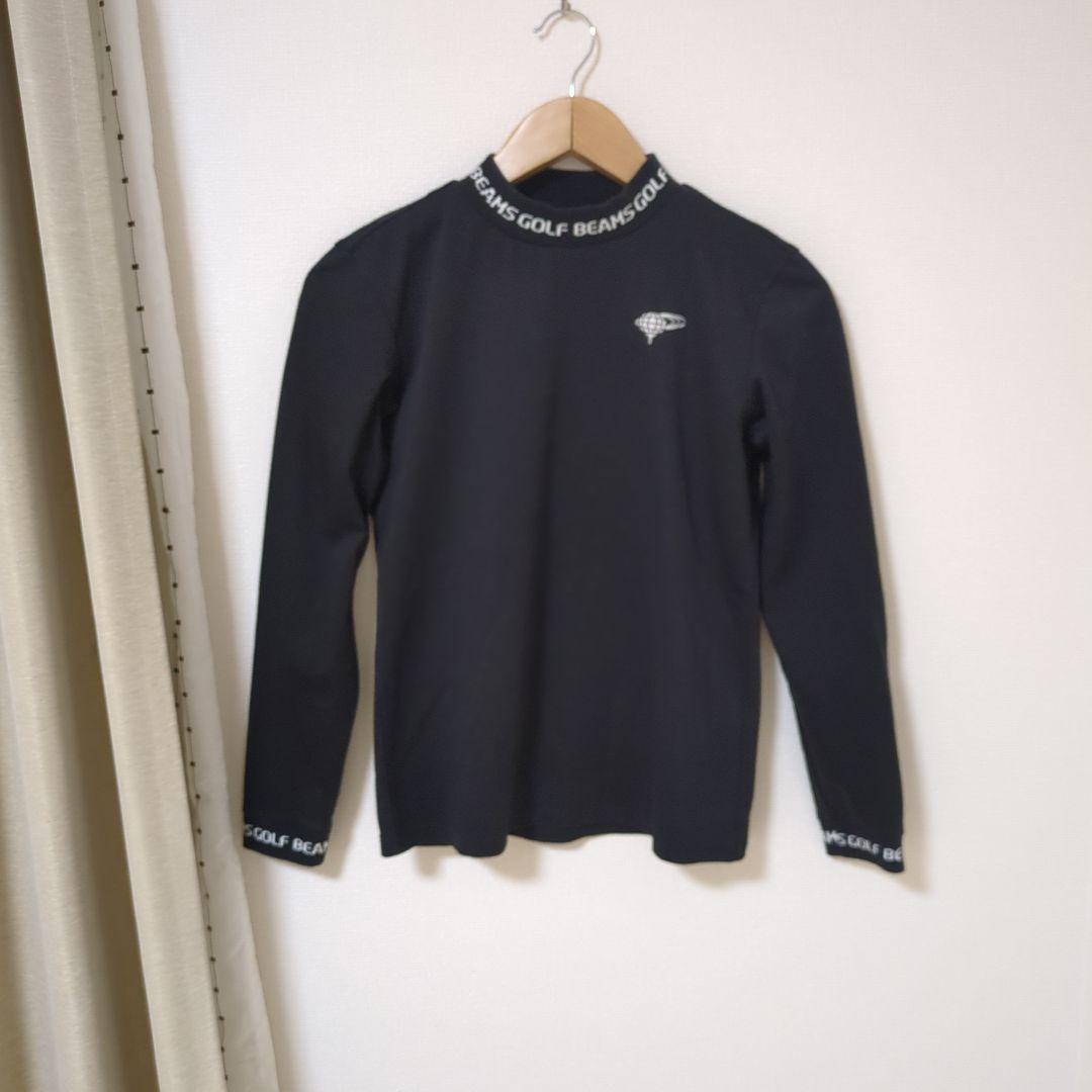 ★美品★BEAMS　GOLFリブ ロングスリーブモックネック　サイズ　M