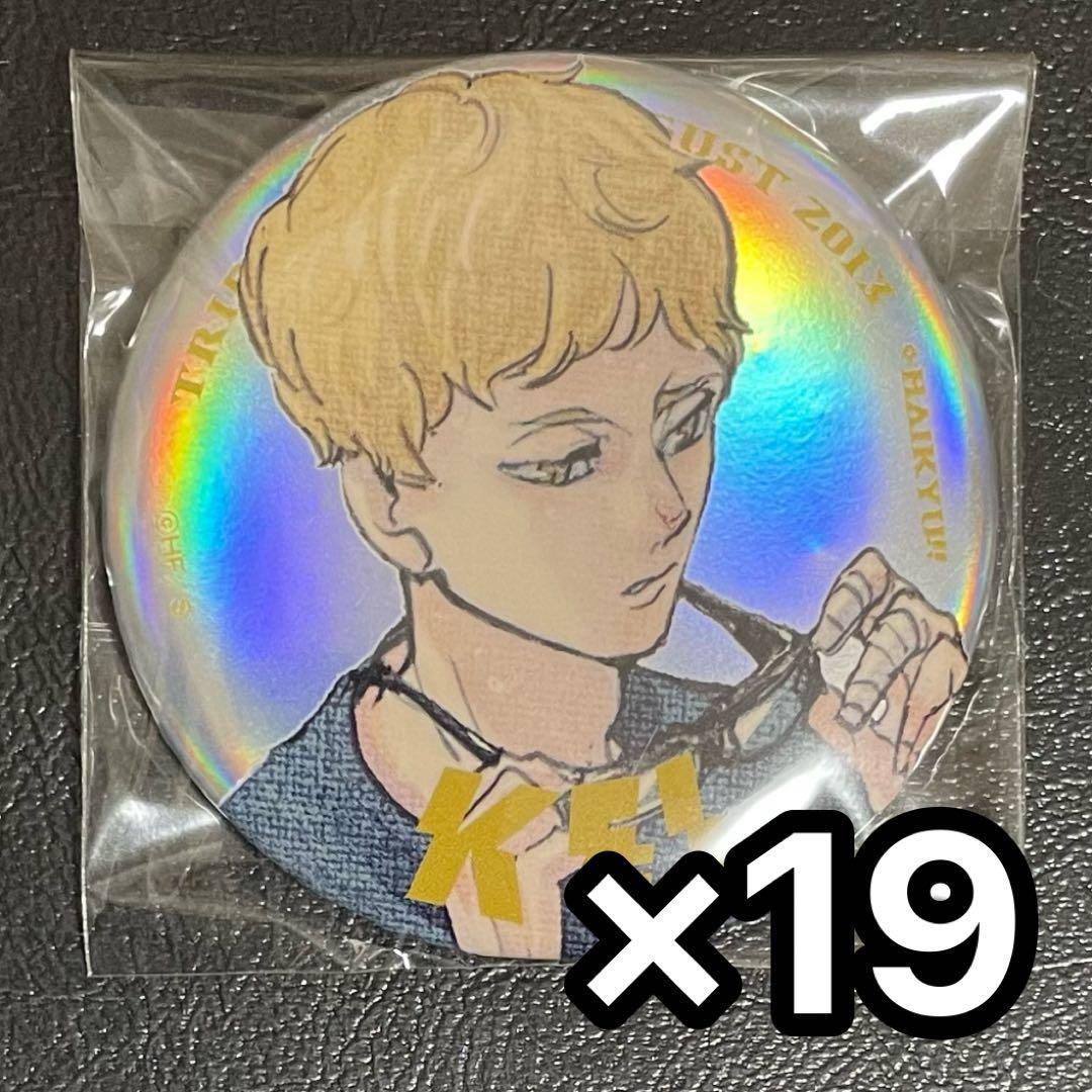 ハイキュー‼︎ 応募者全員サービス 月島蛍 缶バッジ 19点