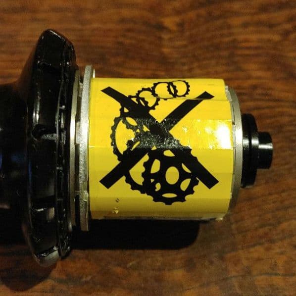パーツ Mavic SSC Rear Hub 130mm 24H ID360