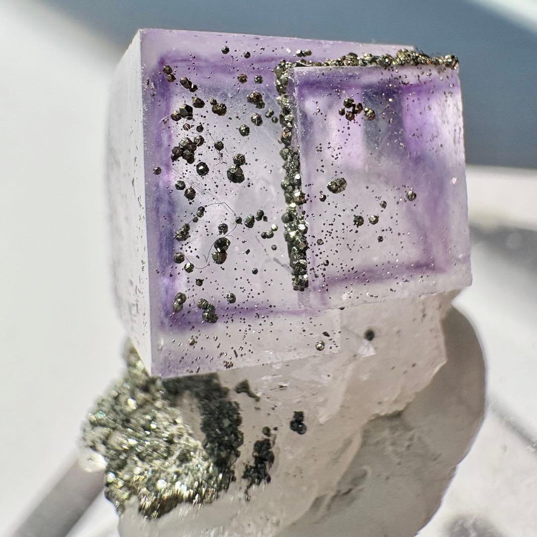 463 中国　ヤオガンシャン産　フローライト