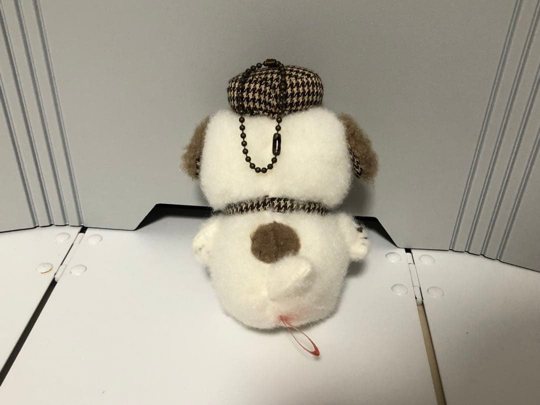 希少　スヌーピー　オラフ　チョコチェック　ぬいぐるみ　ボールチェーンマスコット
