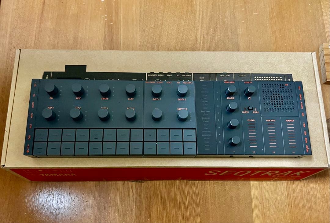YAMAHA SEQTRAK ケース付き