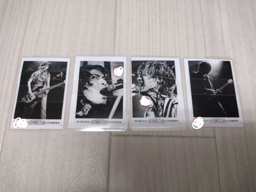 a flood of circle メンバーポスター4枚セット