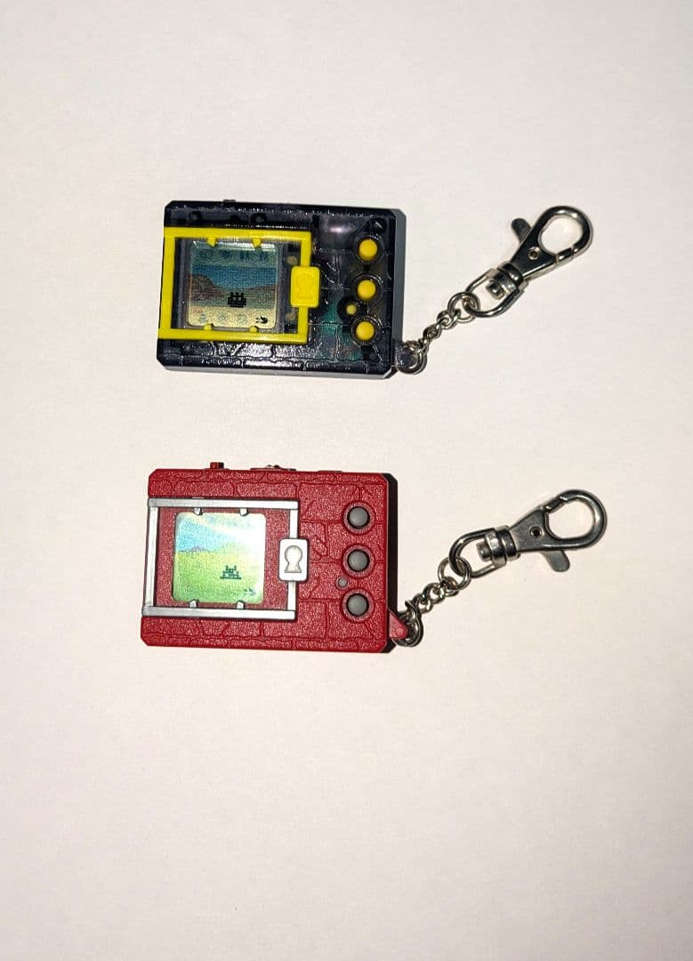 デジモンペンデュラム 1997 ブラウン クリアブラック 2個セット