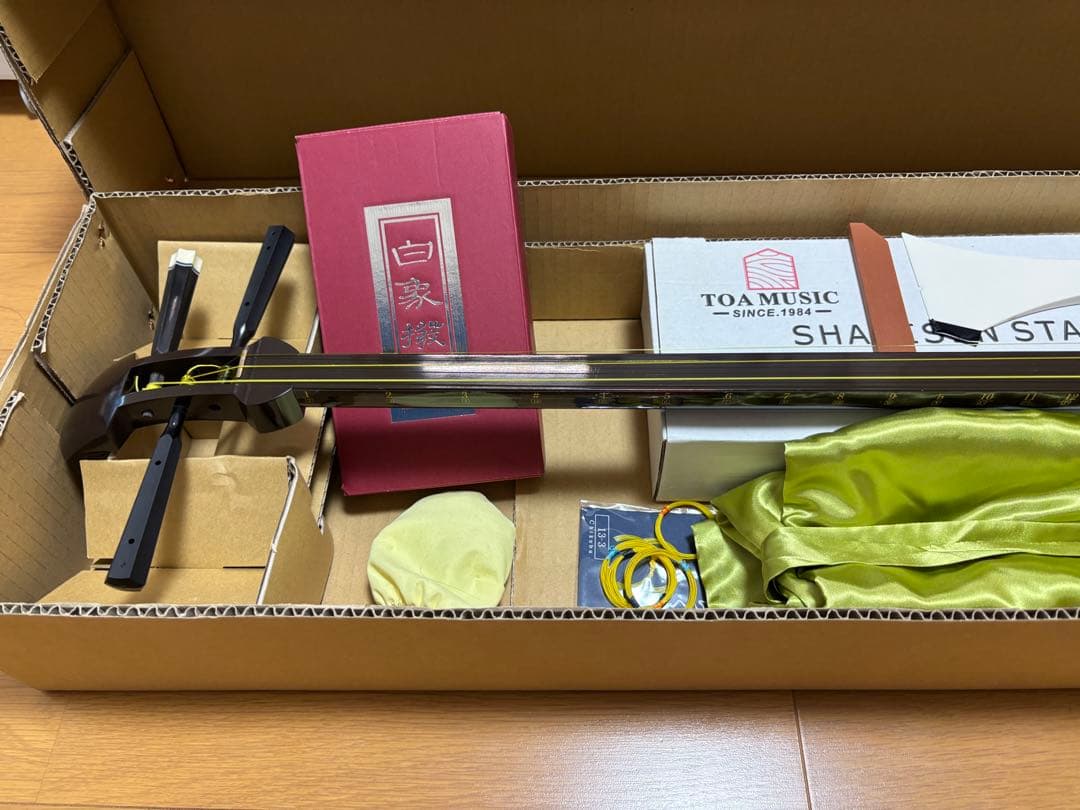 SUZUKI 鈴木楽器 三味線 かえで MS-8