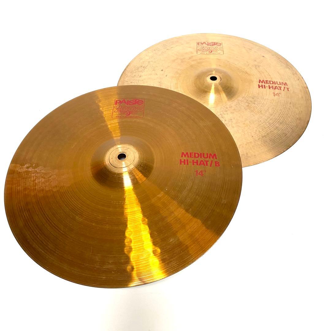 PAISTE MEDIUM HI-HAT/B HI-HAT/T 14インチ