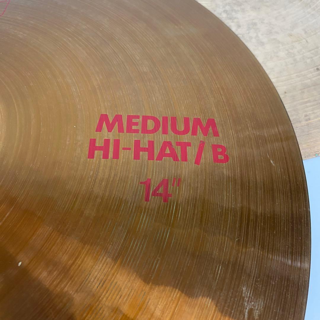 PAISTE MEDIUM HI-HAT/B HI-HAT/T 14インチ
