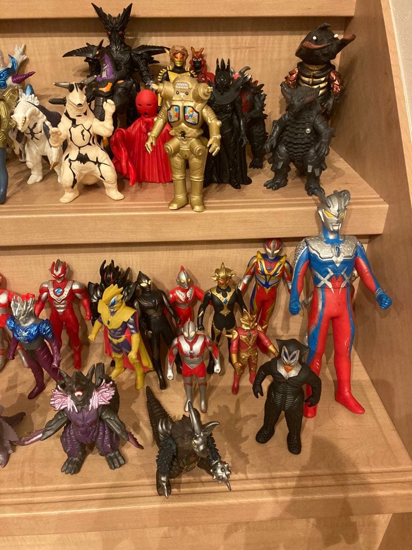 d*9様 怪獣　ウルトラマ　 ソフビ大量