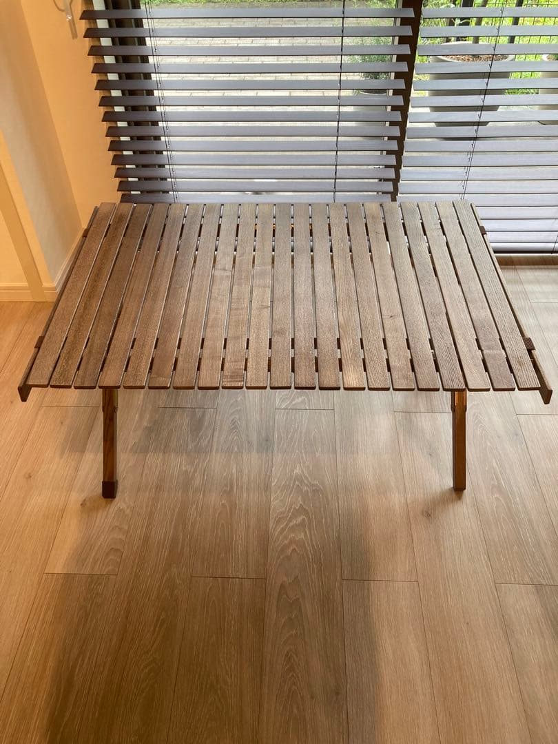 ハイランダー　ロールトップテーブル　ライト