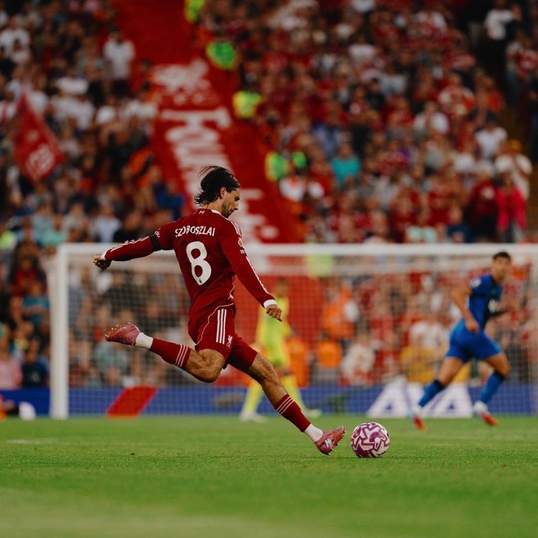 リバプール 25/26 ユニフォーム ホーム 長袖 オーセンティック ソボスライ