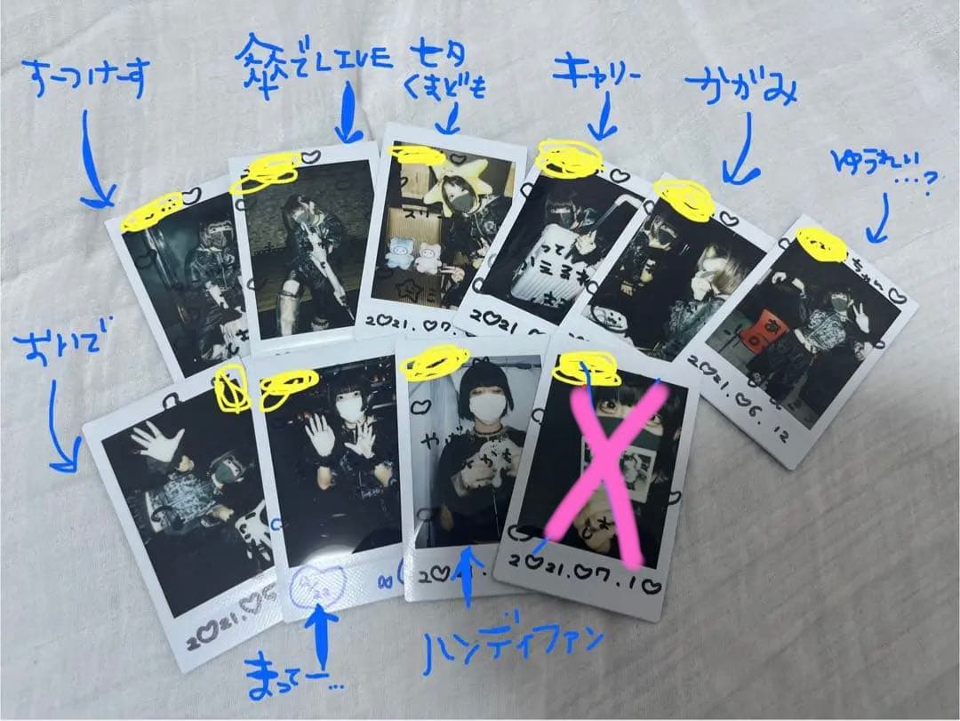 【1枚350円〜1000円】猫猫猫はう ZOCX チェキ