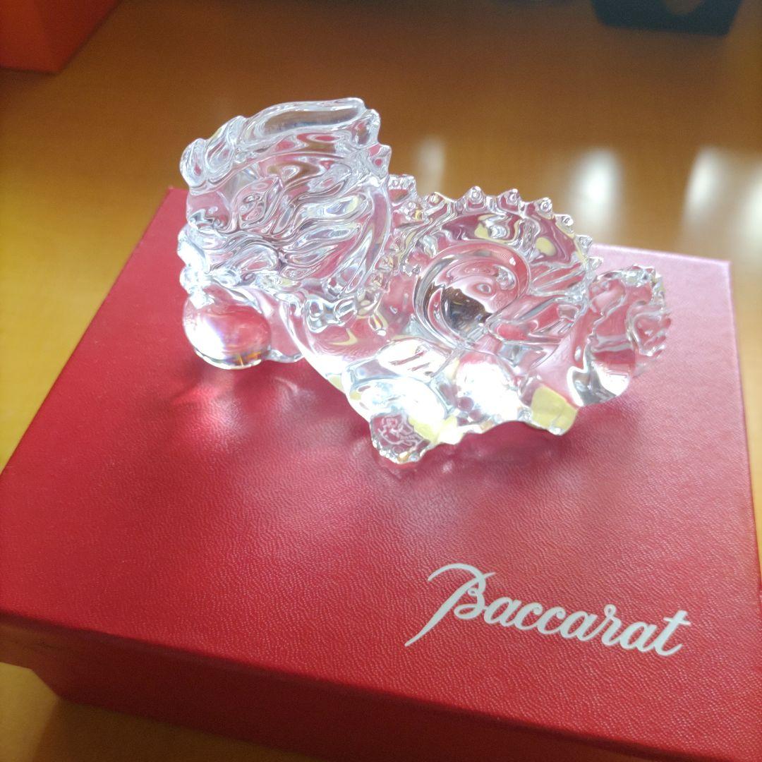 【ほぼ未使用】バカラ　オーナメント　龍　縁起物　干支　ドラゴンボール