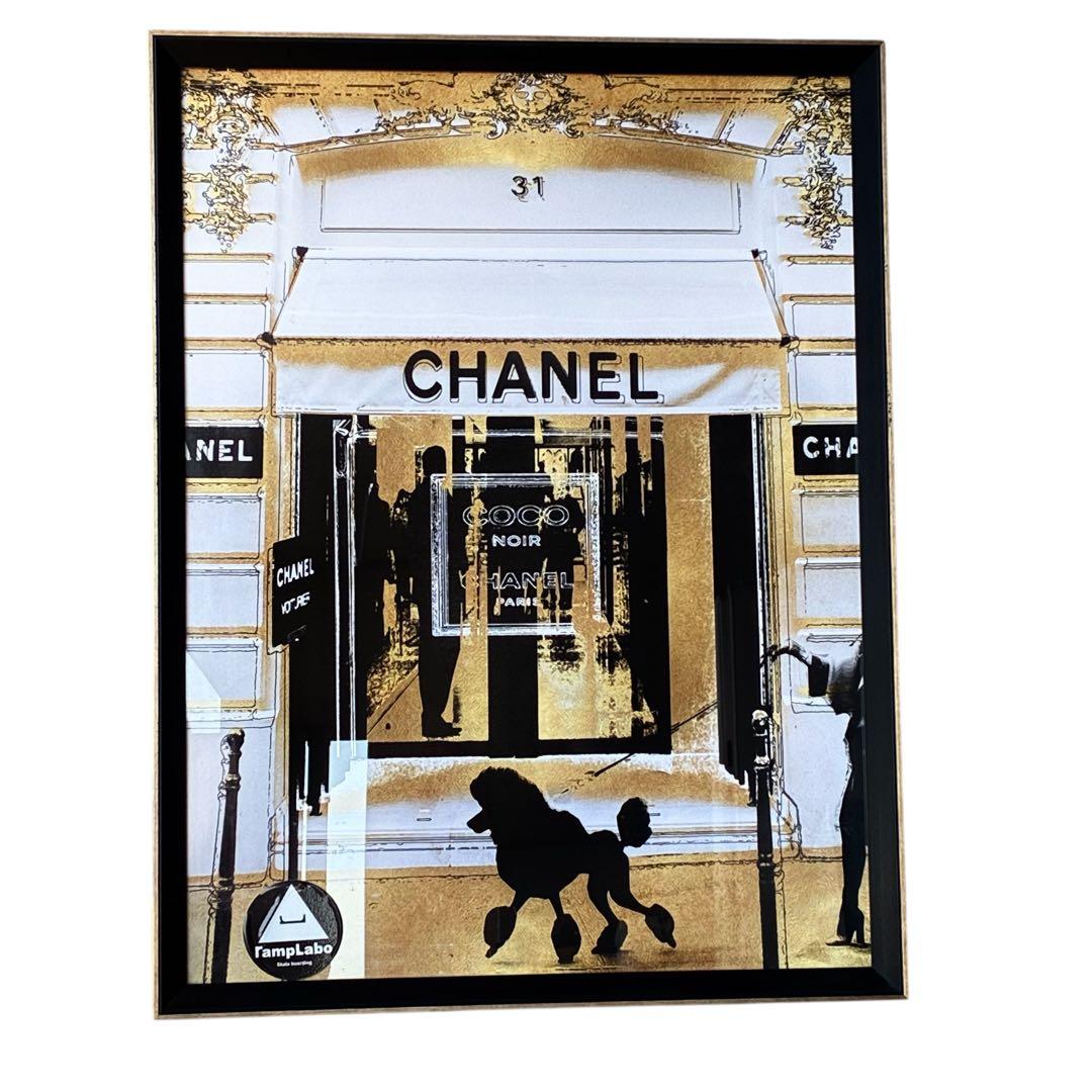 フランフランストアアートボードCHANELアート絵　絵画