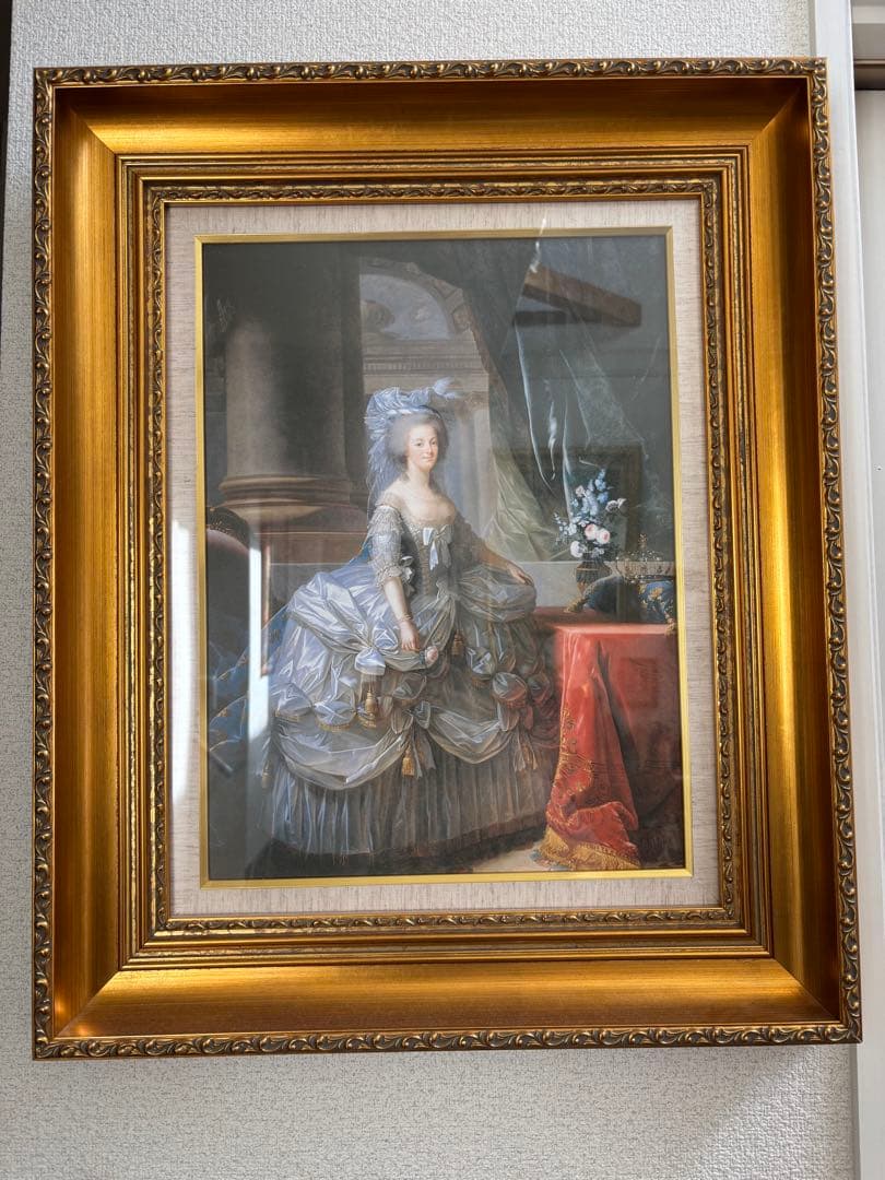 王妃マリーアントワネット絵画美品