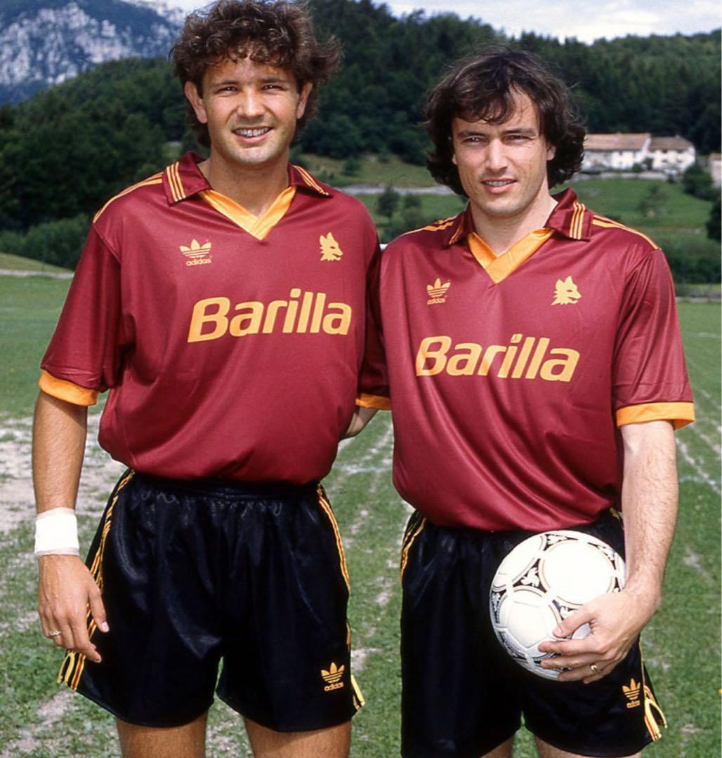 adidas ASローマ 1992-1993 シーズンレプリカユニフォーム