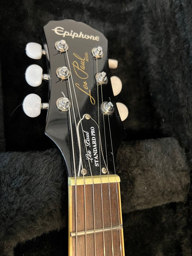 EpiphoneレスポールLes Paul Standard Proロックペグ