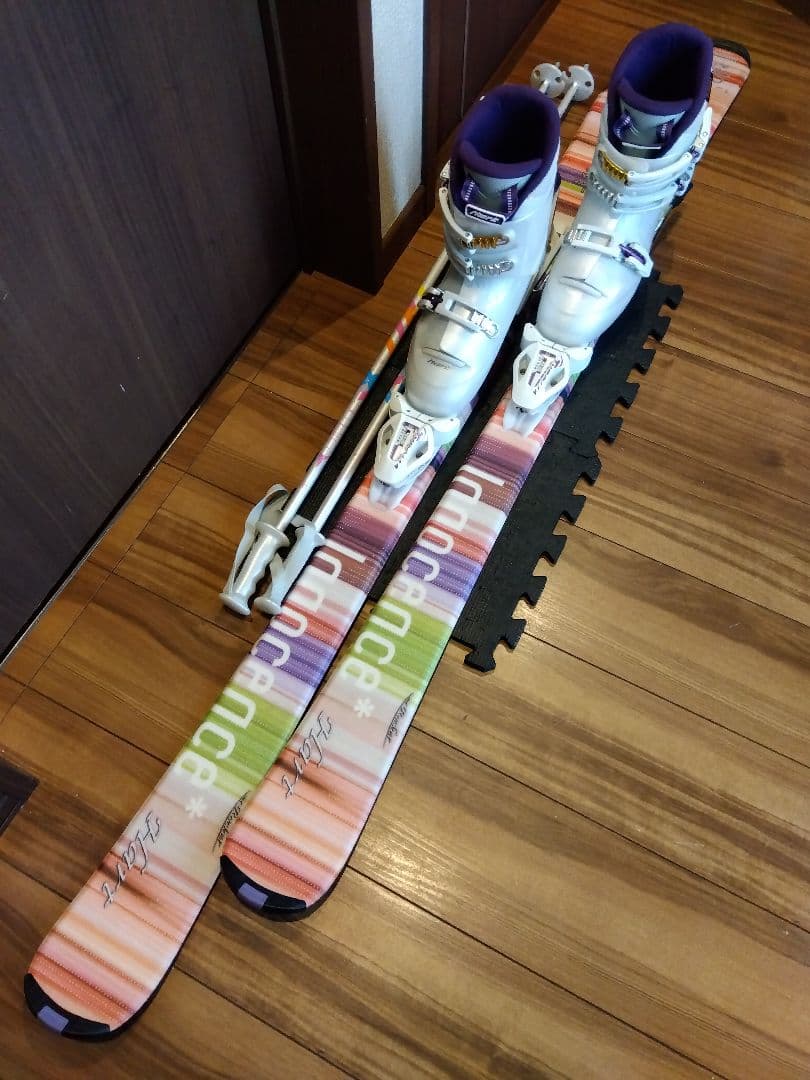 美品/HART/ティーンズ・レディース用/スキーセット/メンテ・WAX済み✔