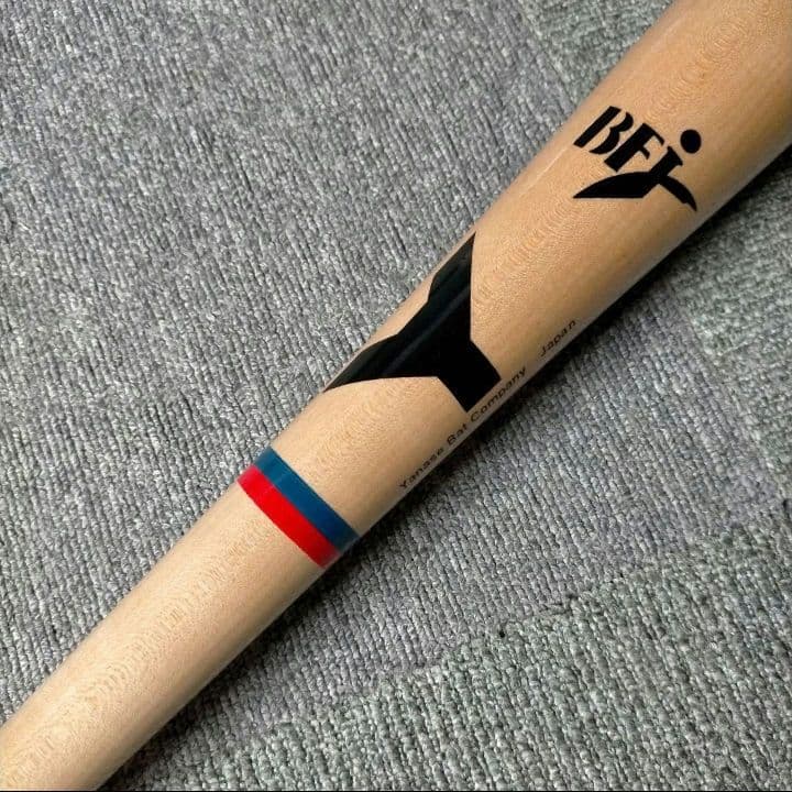 【極美品】Yanase ヤナセ 硬式木製バット 84.5cm 842g