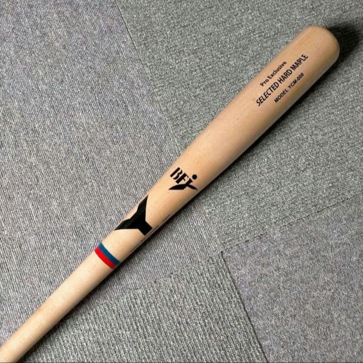 【極美品】Yanase ヤナセ 硬式木製バット 84.5cm 842g