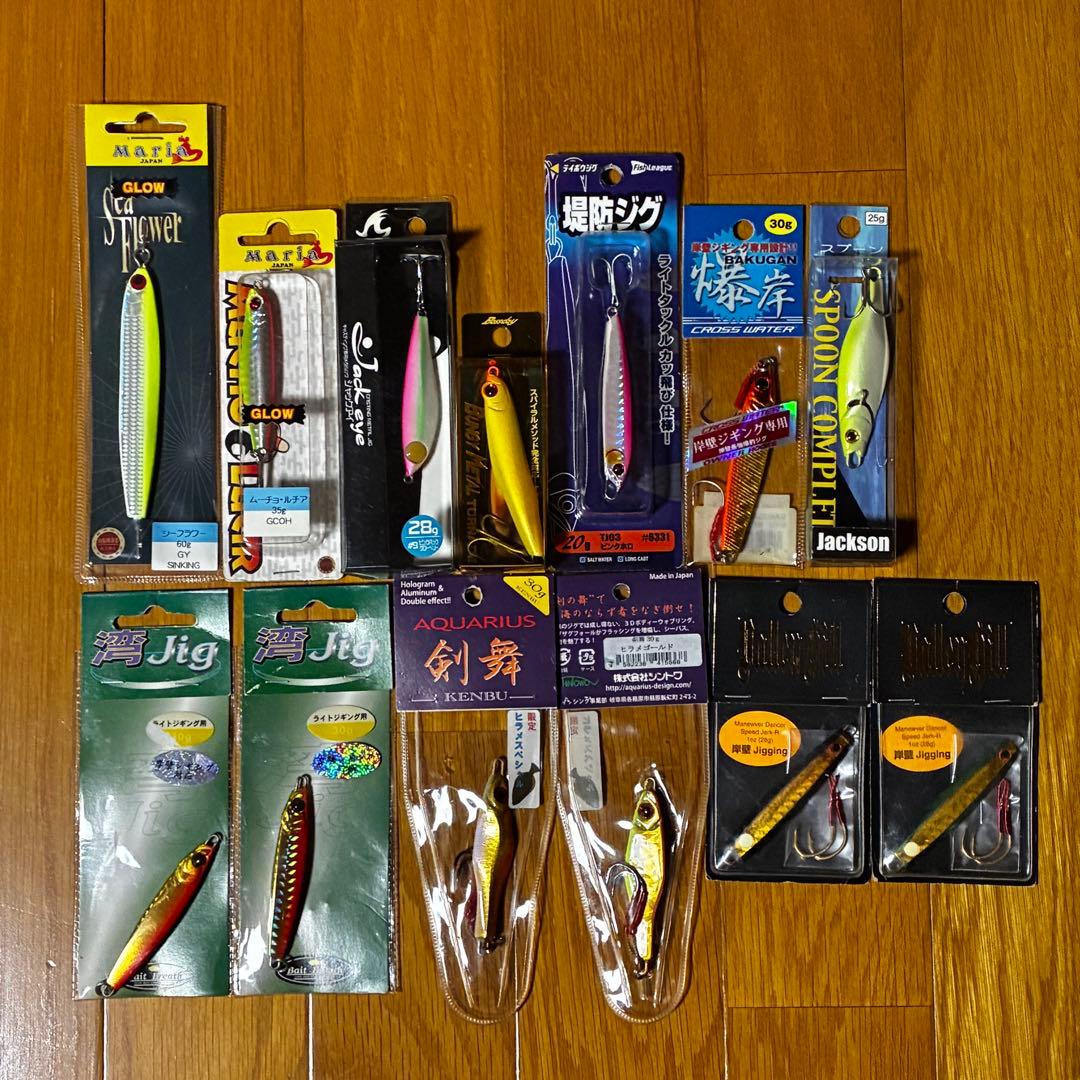 新品未使用　メタルジグ　まとめ売り