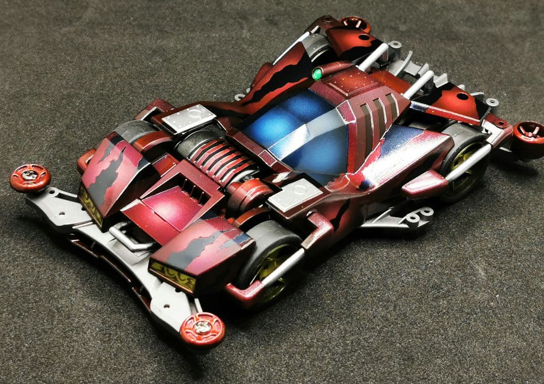 ミニ四駆 ブロッケンGプレミアム　塗装完成品　キャンディグラデ