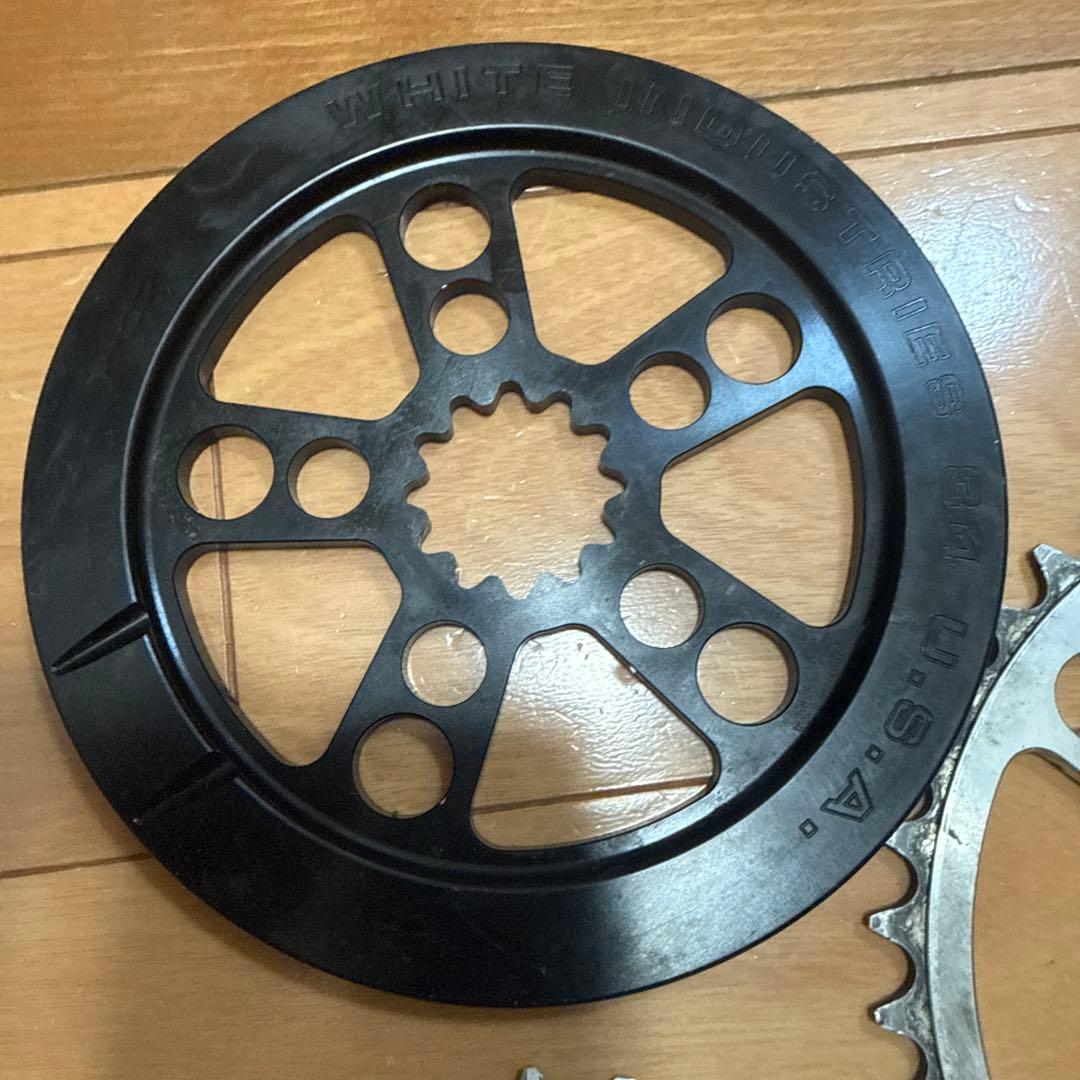 white industriesバッシュガードチェーンリング　34T