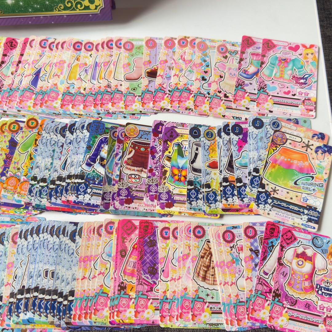 o*o様 アイカツカードまとめ売り‼️約300枚　バインダー付き　ノーマル〜プレ