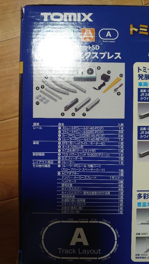 Nゲージ　TOMIX　トワイライト　ベーシックセットSD＆増結セットＡ＆Ｂ