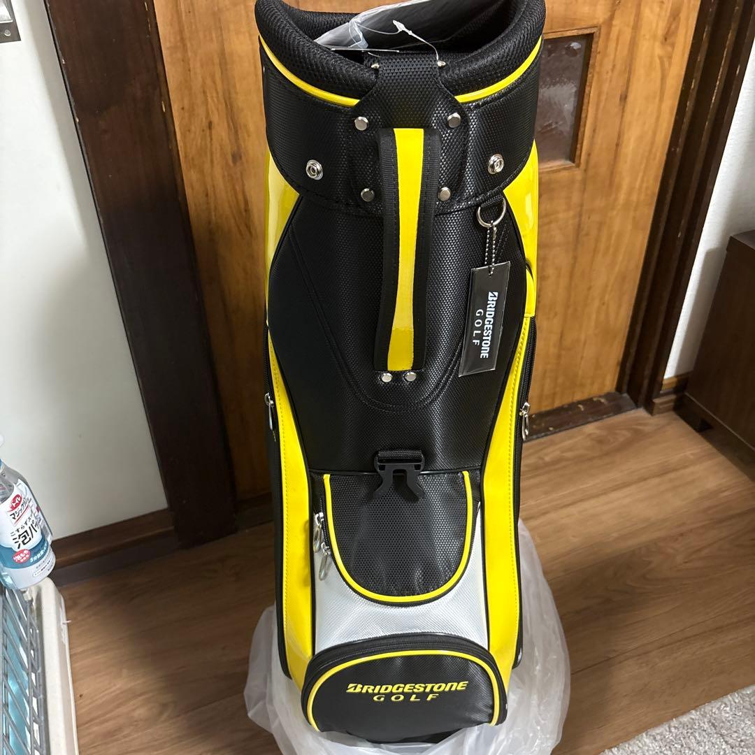 BRIDGESTONE ゴルフ キャディバッグ 黒/黄