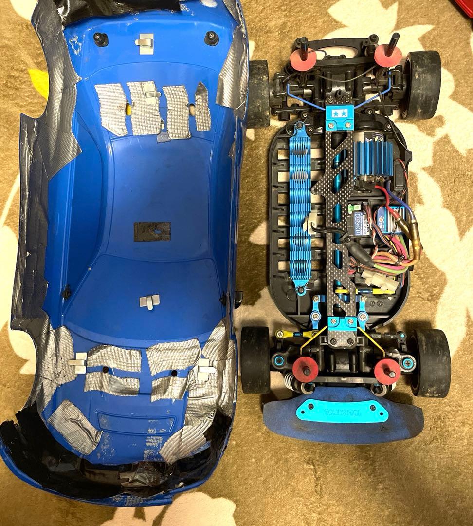 タミヤTT-01インプレッサ&プロポ&オプションパーツ