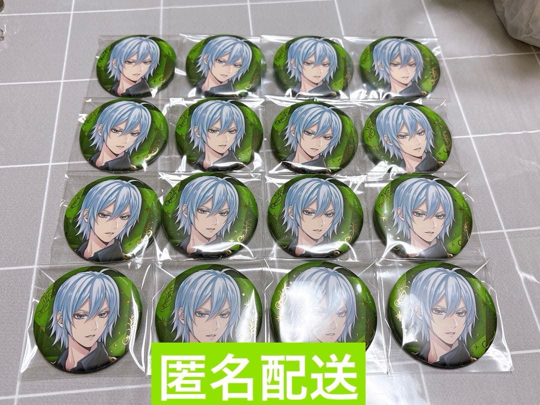 シルバー 缶バッジ ブレジュ ブレイジングジュエル ツイステ ポップアップ