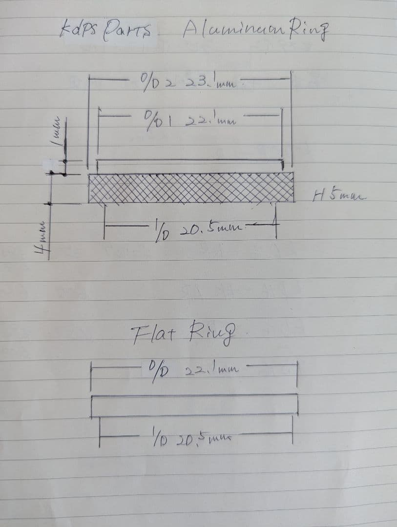 ロッドビルディング用 KDPS/KN16 コンビネーションパーツ