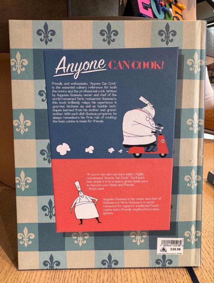 新品 レミーのおいしいレストラン グストーのレシピ本 ノートブック 1冊