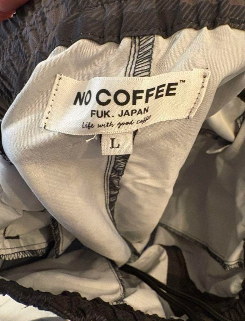 【美品】NO COFFEE × CLUBHAUS コラボパンツ