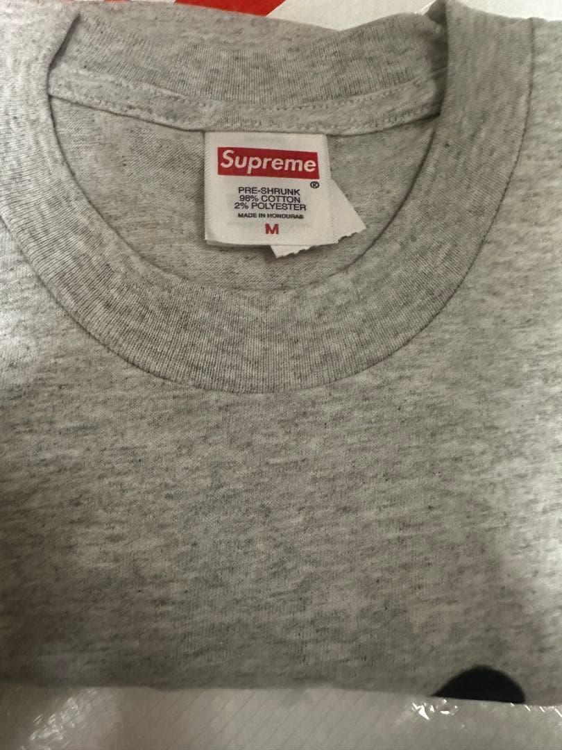 スケートボード Supreme Stick Tee \"Ash Grey\" size M