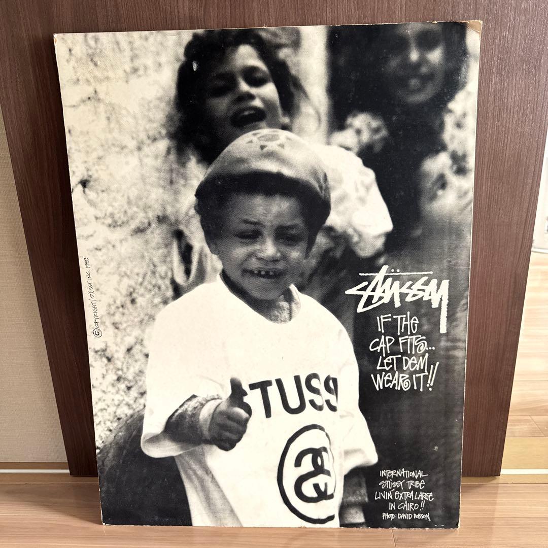Stüssy 90’s ポスター ショップディスプレイ 非売品 希少
