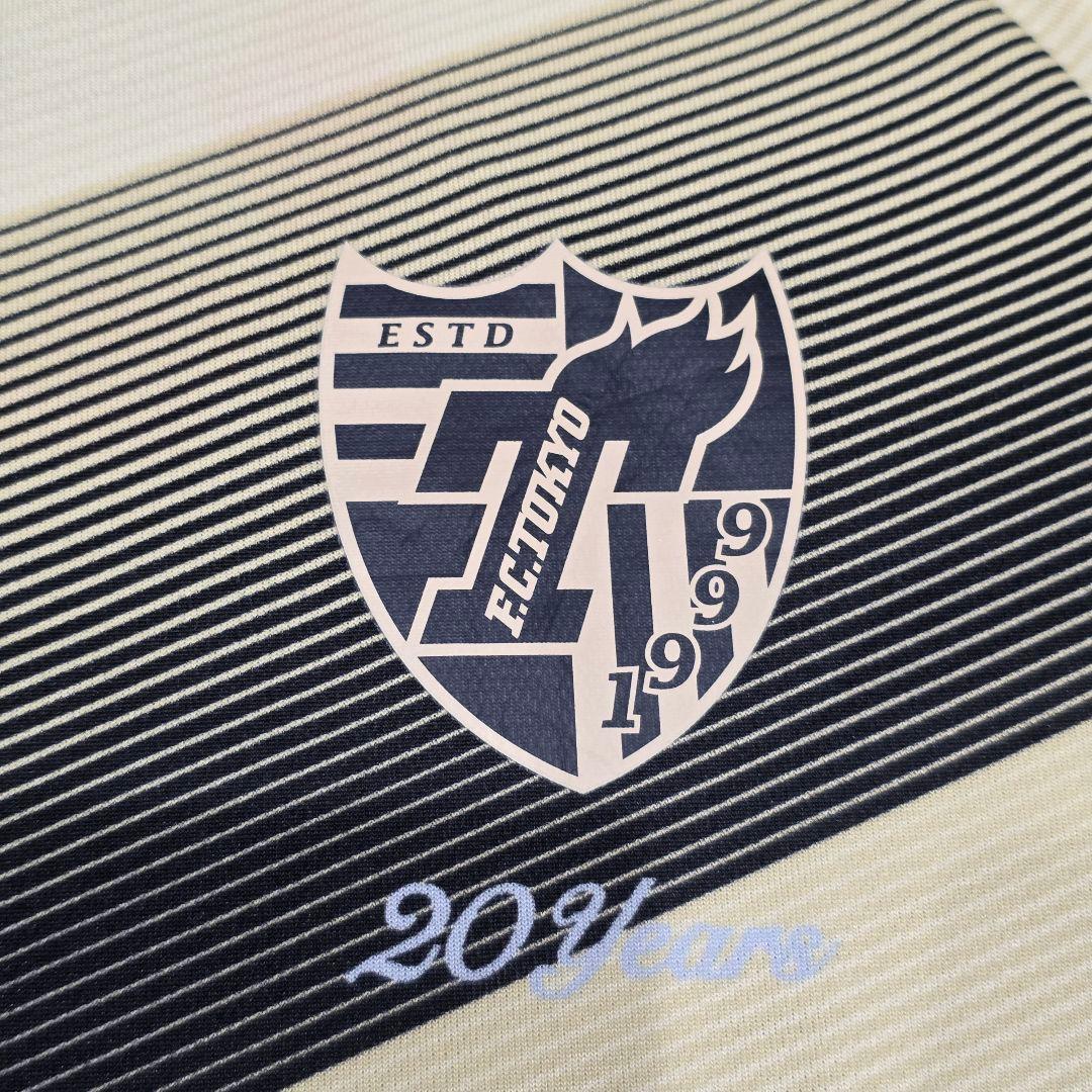 FC東京　チャン・ヒョンス　20周年記念　ユニフォーム　O-XO　UMBRO　金