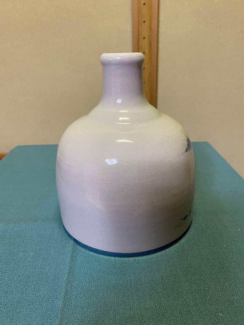 茶道具/花入 尾戸焼 土居庄次 造