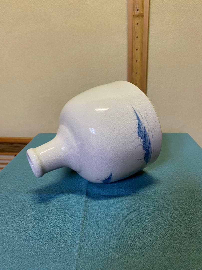 茶道具/花入 尾戸焼 土居庄次 造