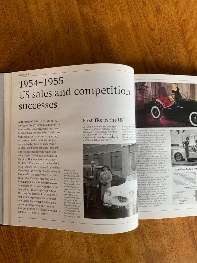 TRIUMPH TR・TR ２to ６・トライアンフ 今はなき英国コーチビルダー