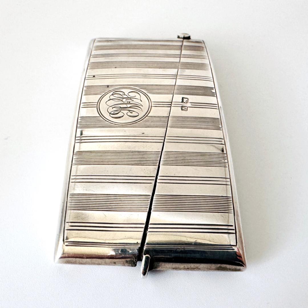 ★英国★1920年代/純銀製/カードケース/イギリス/925/バーミンガム