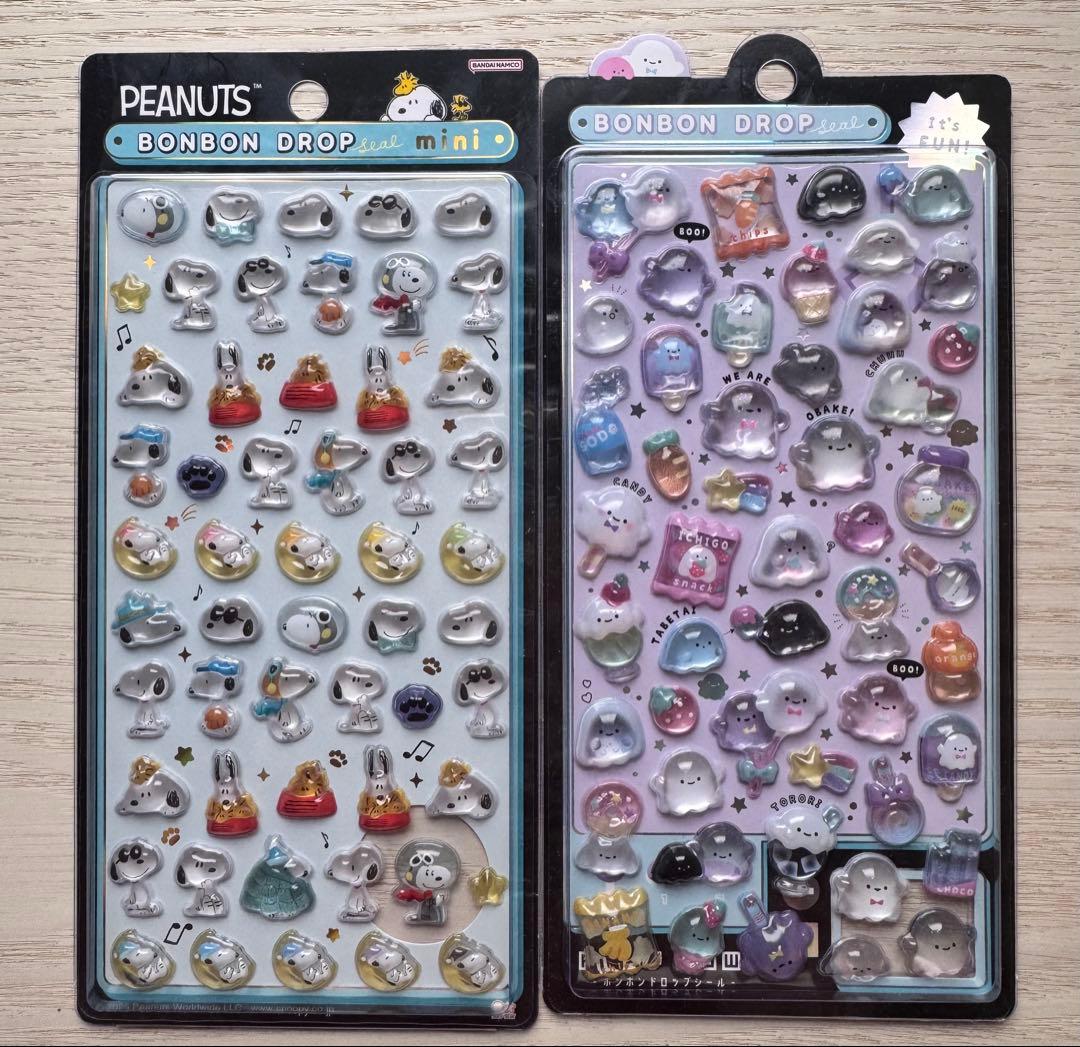 ボンボンドロップシール6種+プチドロップステッカー3種+うるちゅる＋他3種