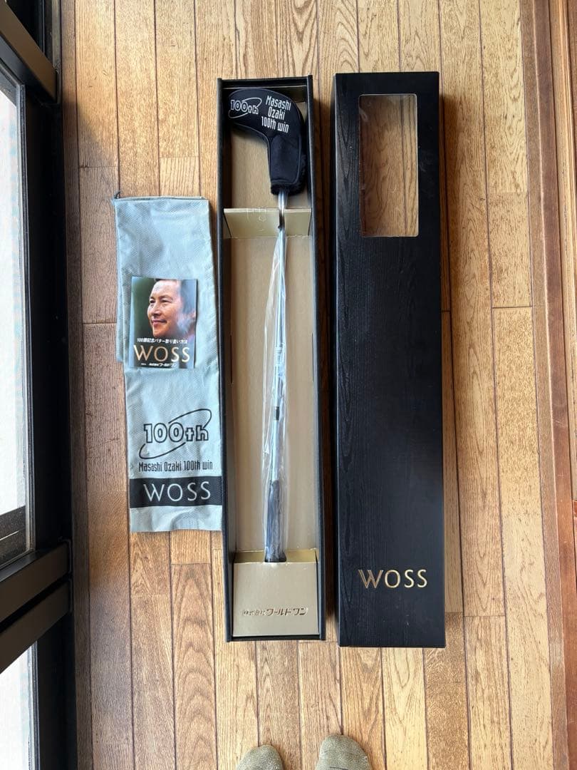 ジャンボ尾崎　100勝記念限定パター　MO-01新品未使用