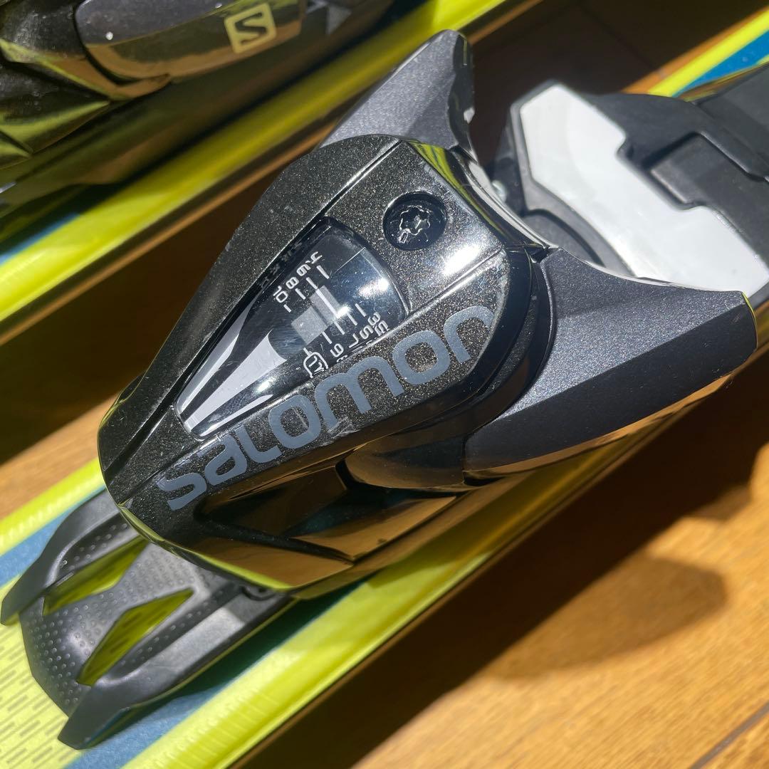 美品軽量salomonサロモンS/MAX6 155cm金具セット　初中級向け