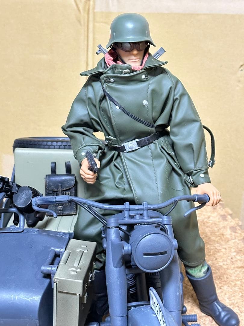 21st century toys 1/6 ドイツ軍　サイドカー 兵士付き