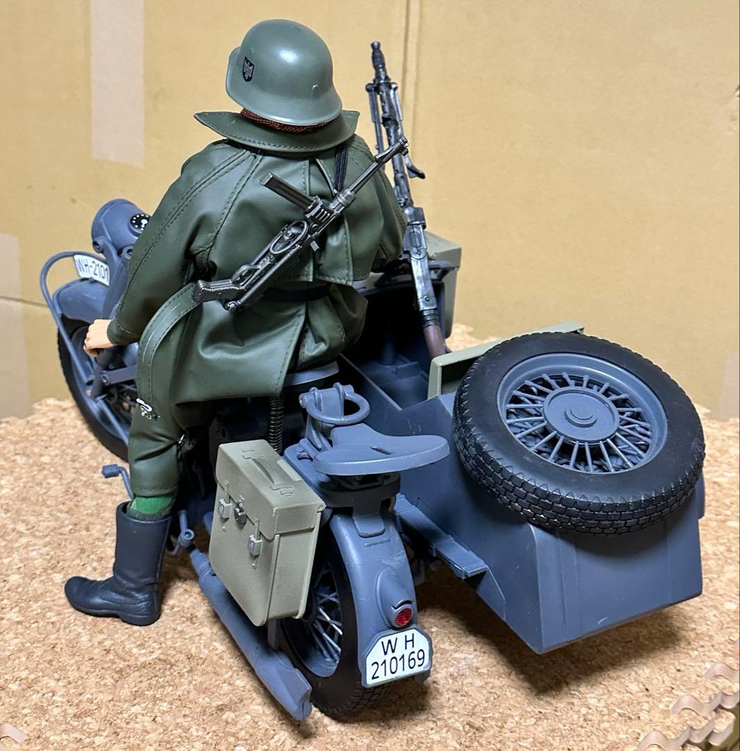 21st century toys 1/6 ドイツ軍　サイドカー 兵士付き
