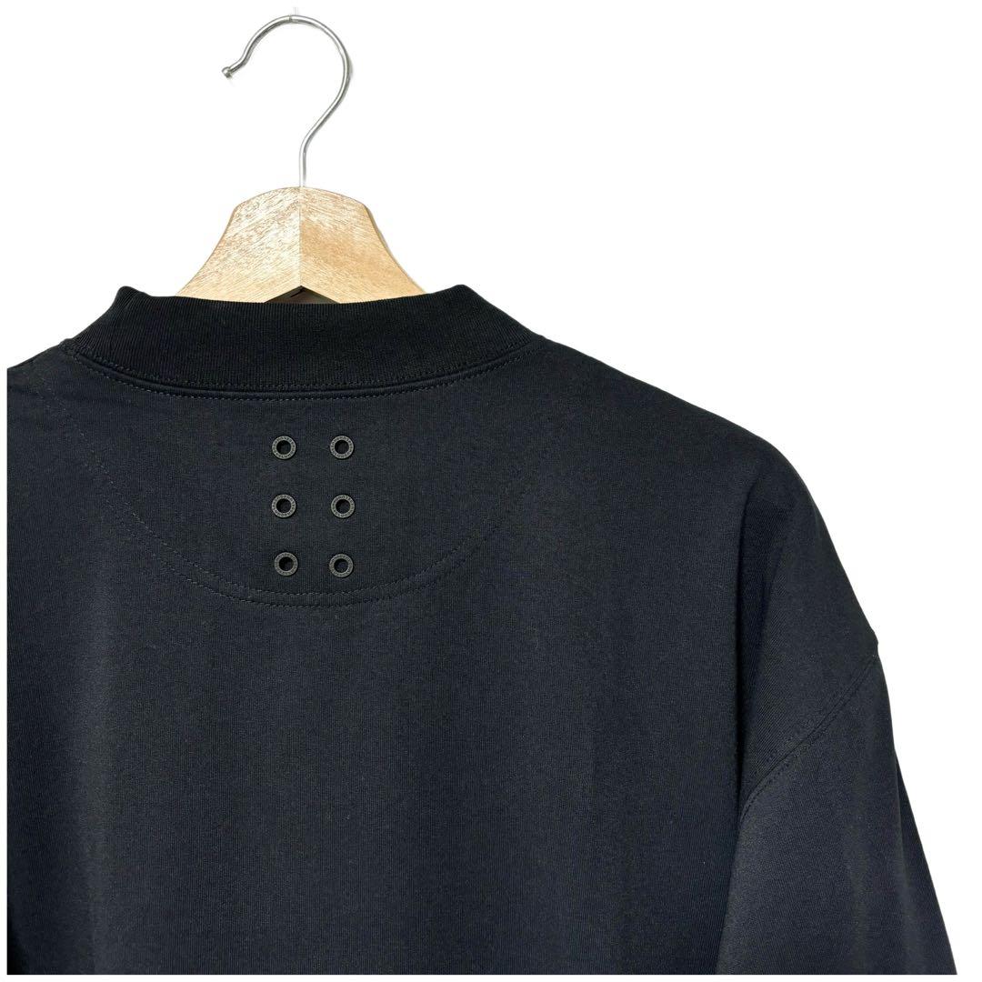 ラッセルノ ゴルフ レイヤード プリント モックネック L/S ブラック L 5